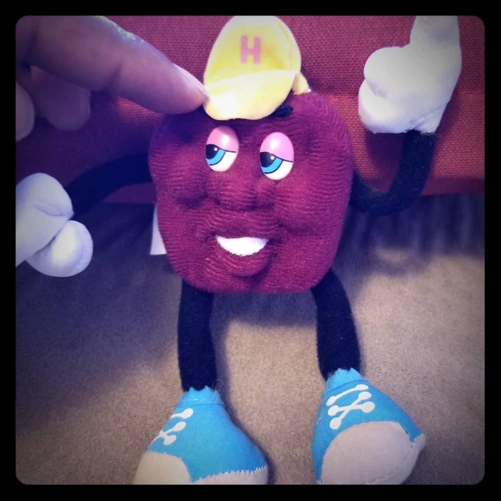 Vintage 88' Applause Bendable California Raisin